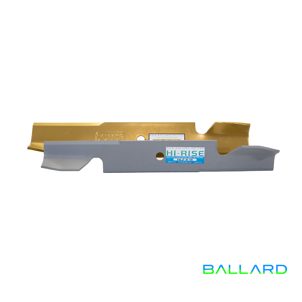 HIGH-LIFT Mower Blades: 18 1/2" Long, 5/8" Center Hole (Three Blade System) image number null